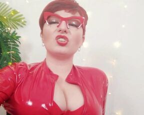 PVC teacher, Femdom POV