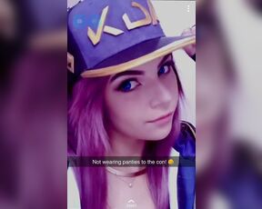 Snapchat Akali Cosplay