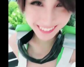 Sinastri cosplay cute tracer face loop