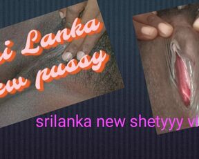 Sri lankan shetyyy house wife black chubby pussy