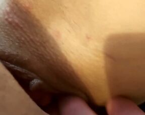 He licks her teen pussy very close, fingering