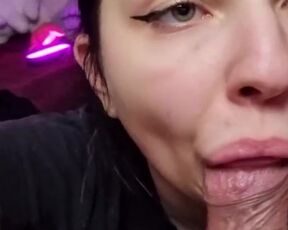 POV Blowjob Amateur Horny Stepsis Suck Cock