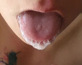 Blowjob closeup slow - Cum in mouth