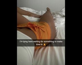 Shy German student wants to have sex with her best friend on Snapchat