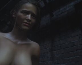 The naked and hot beauty Jill from the game resident evil 3 | Porno Game 3d