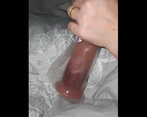 Step Mom Unboxing Real Cock 2 Dildo For Fuck