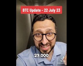 Bitcoin price update 22 July 2023 with stepsister