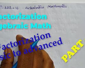 Factorization Math Slove by Bikash Edu Care Episode 10