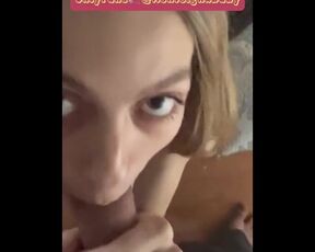 Perfect, petite, blonde girlfriend ALWAYS wants to FUCK AND SUCK (POV)