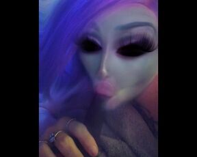 Extraterrestrial head she is outta this world