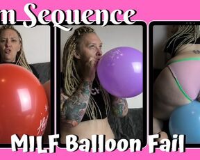 FREE PREVIEW - MILF Balloon Fail